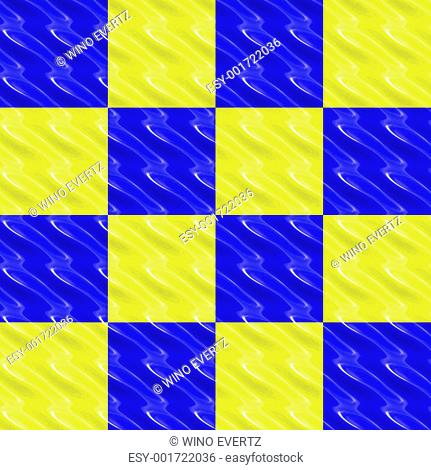 yellow and blue blocked