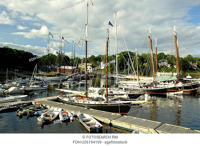 Camden, ME, Maine, Penobscot Bay, harbor