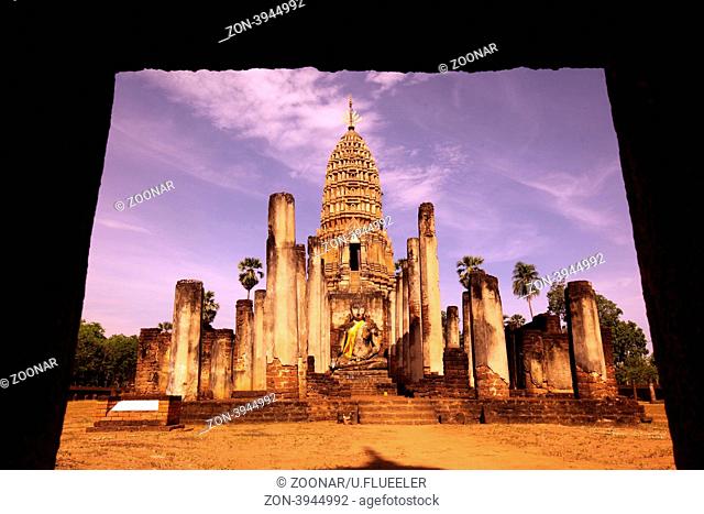 Der Wat Phra Si Ratana Mahathat im Si Satchanalai-Chaliang Historical Park rund 50 Km von Sukhothai in der Provinz Sukhothai im Norden von Thailand in...