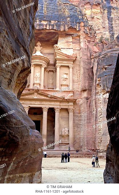The Treasury Building, Petra, Jordan