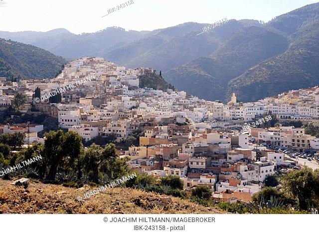 Moulay Idriss, holy town in Morocco, Africa