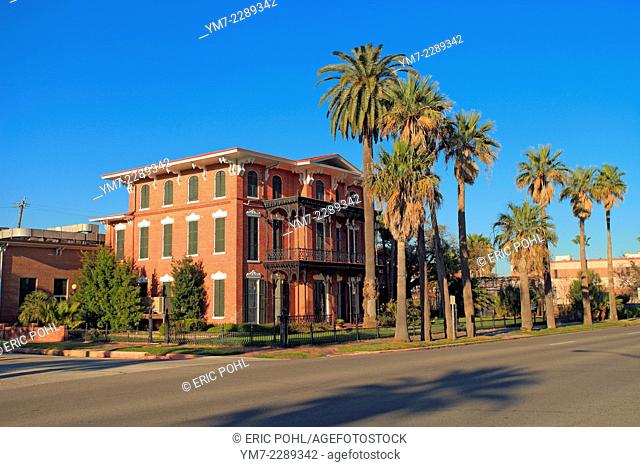 Ashton Villa - Galveston, TX. This historic mansion was completed in 1859 and was the first brick house built in Texas