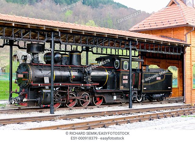 steam locomotive, Sargan, Serbia
