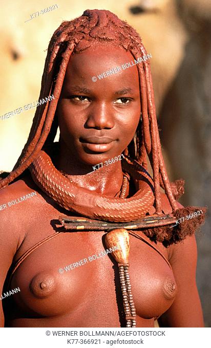 Himba wife. Kaokoveld. Namibia