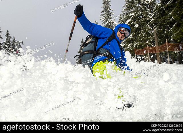 SkiResort Cerna hora - Pec opened the season in the Cerna hora (Black Mountain) complex on a part of the Andel (Angel) ski slope, on November 26, 2022