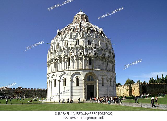 Pisa Italy  Baptistery of Pisa