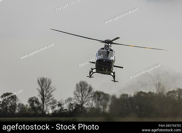 A Bundeswehr Airbus Helicopters H135 helicopter, photographed as part of the Bundeswehr exercise 'Schneller Adler' in Barth, May 5, 2022