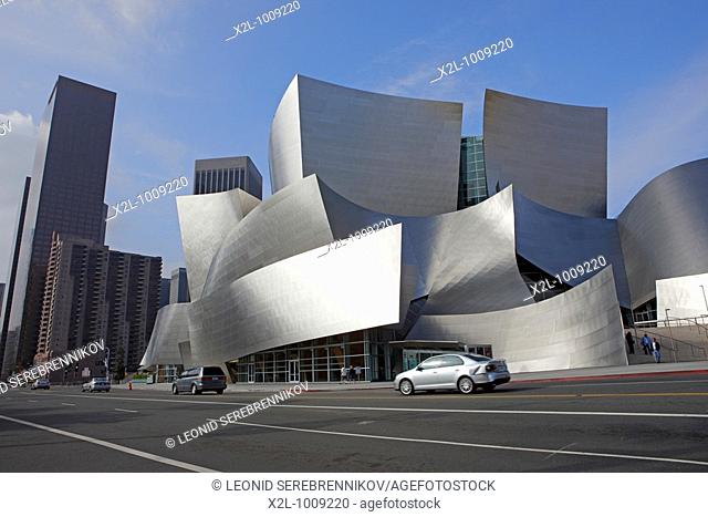 Walt Disney Concert Hall  Downtown Los Angeles, California, USA