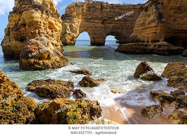 Algarve, Marinha beach, Portugal, Europe, Atlantic ocean, Seven Valleys trail