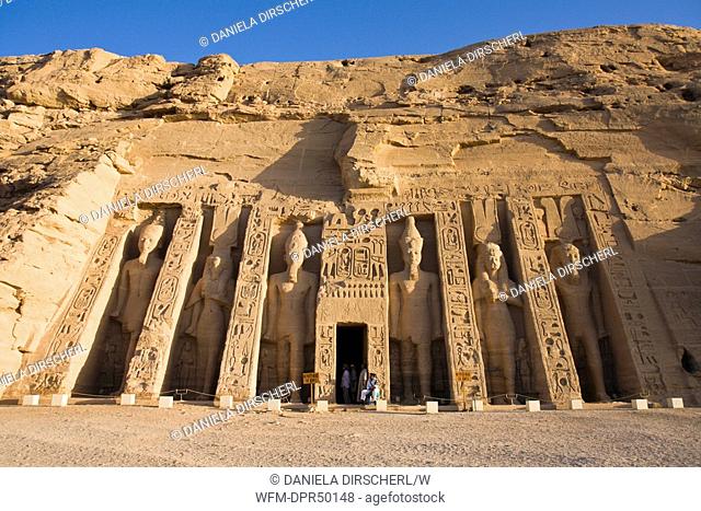 Small Hathor Temple of Nefertari, Abu Simbel, Egypt