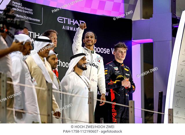 Motorsports: FIA Formula One World Championship 2018, Grand Prix of Abu Dhabi, World Championship;2018;Grand Prix;Abu Dhabi, #44 Lewis Hamilton (GBR