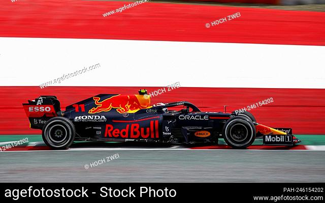 # 11 Sergio Perez (MEX, Red Bull Racing), F1 Grand Prix of Styria at Red Bull Ring on June 25, 2021 in Spielberg, Austria. (Photo by HOCH ZWEI)