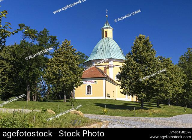 Place of pilgrimage Svaty Antoninek, Blatnice, Southern Moravia, Czech Republic