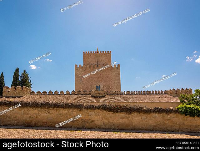 Castle of Henry II of Castile, 14th Century, in Ciudad Rodrigo, a small cathedral city in the province of Salamanca, Spain