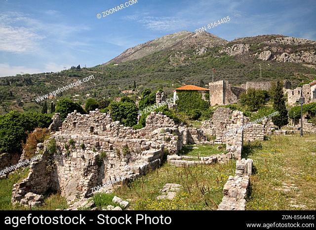 Ruins of Old Bar (Stary Bar), Montenegro