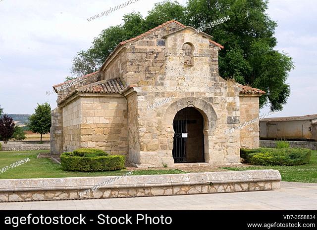 Church of San Juan Bautista, visigothic 7th century. Baños de Cerrato, Palencia province, Castilla y Leon, Spain