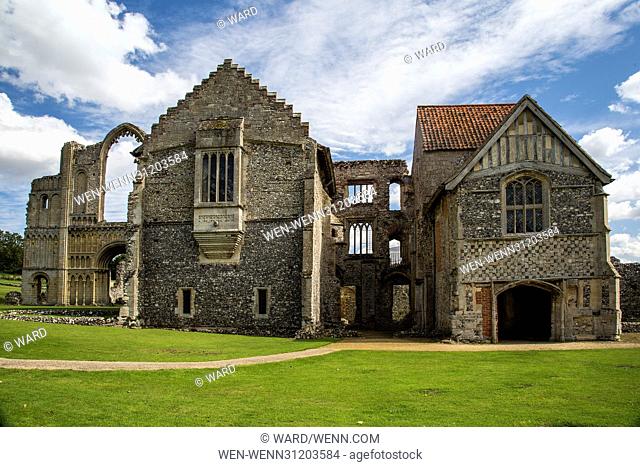 Castle Acre Priory, thought to have been founded in 1089 by the son of the 1st Earl of Surrey, who had founded England's first Cluniac priory at Lewes in 1077