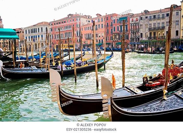 Venetian gondolas