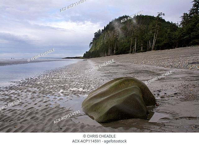 Agate Beach and Tow Hill, Haida Gwaii, formerly known as Queen Charlotte Islands, British Columbia, Canada