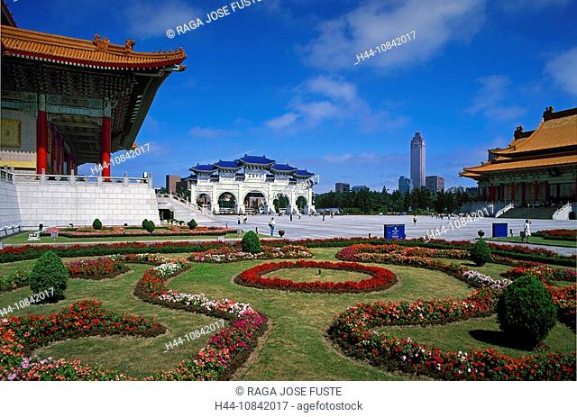 Taiwan, Taipei City, National Chiang Kai-shek Memorial Hall, China, Asia, 2006, National Taiwan Democracy Memorial Hal