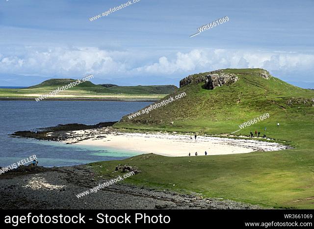 United Kingdom, Scotland, View of Coral beach near Dunvegan