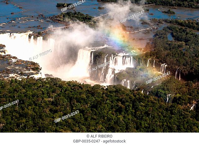 Waterfalls of Iguaçu; Iguaçu National Park; Foz do Iguaçu; PR; Paraná; Brazil