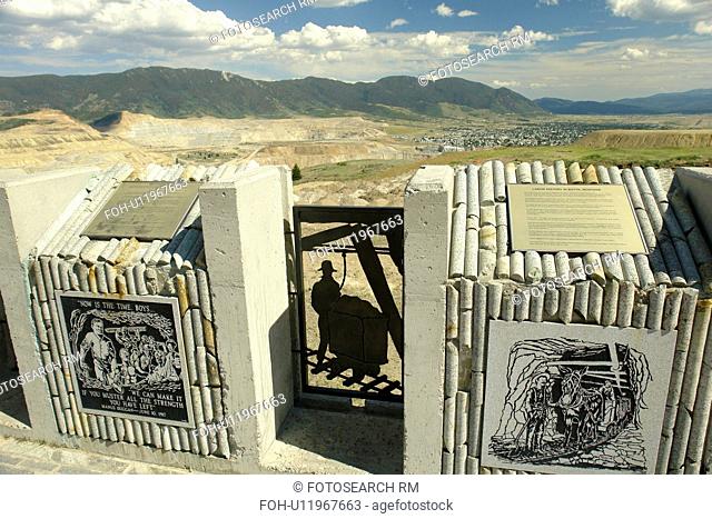 Butte, MT, Montana, Granite Mountain Speculator Fire Memorial, 168 killed in 1917