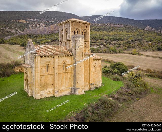 hermitage of San Pedro de Tejada, Romanesque hermitage, Puente-Arenas, the Merindad de Valdivielso, Burgos, Spain
