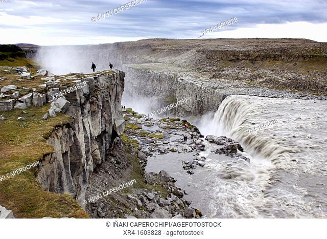 Dettifoss Waterfall, Jökulsá á Fjöllum river, Iceland