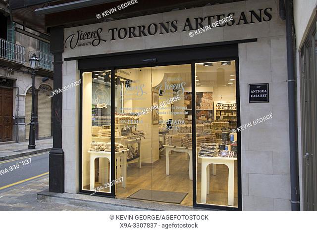 Torrons Artesans Shop, Palma, Majorca, Spain
