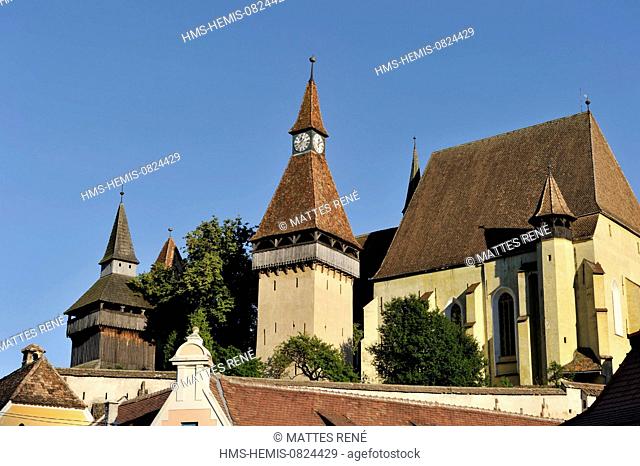 Romania, Transylvania, village and citadel of Biertan, part of villages with fortified churches in Transylvania, listed as World Heritage by UNESCO