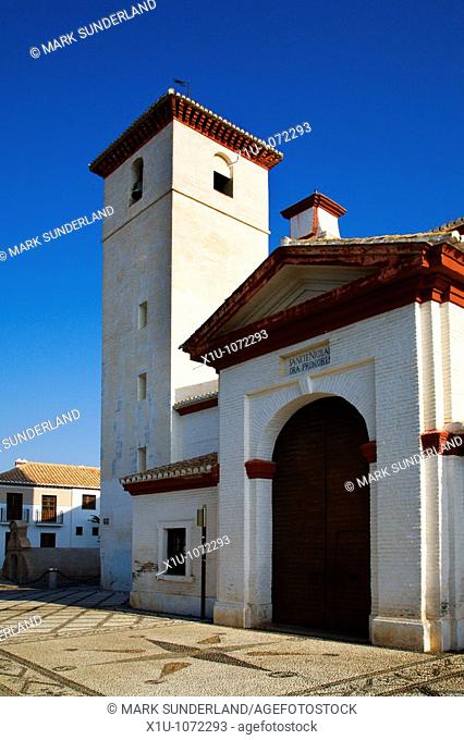Iglesia San Nicolas Albayzin Granada Spain