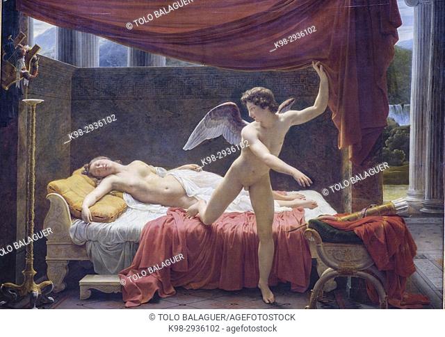 Cupid and Psyche, 1817, François-Édouard Picot, Louvre Museum, Paris, France