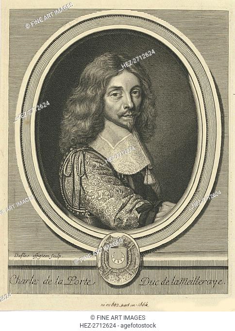 Charles de la Porte, duc de la Meilleraye (1602-1664) , ca 1690. Creator: Duflos, Claude (1665-1727)