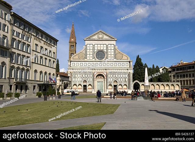 Dominican Church of Santa Maria Novella, Basilica di, Florence, Tuscany, Italy, Europe