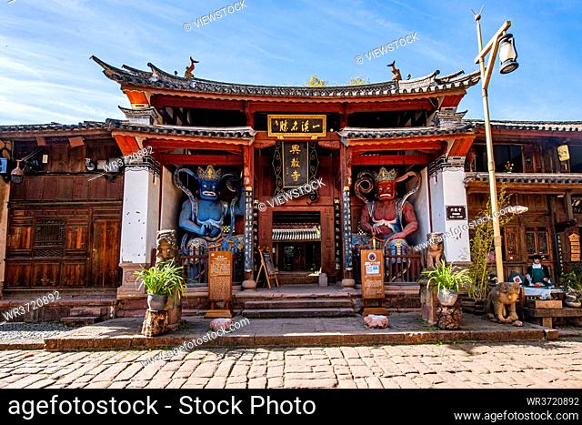 Dali bai minority autonomous prefecture of yunnan province shaxi town JianChuan county xingjiao temple