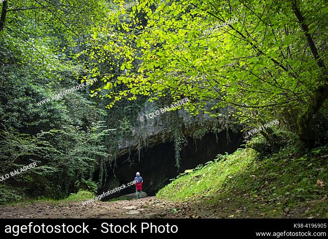 Paleolithic Park of the Cueva del Valle, Rasines, Cantabria, Spain