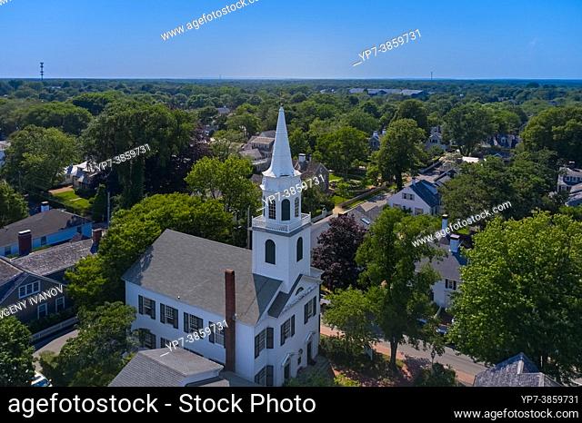 The Federated Church of Martha's Vineyard in Edgartown Historic District