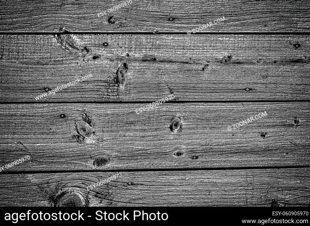 Dark grey wooden background. Old vintage surface