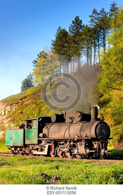 steam locomotive, delivery point in Oskova, Bosnia and Hercegovina