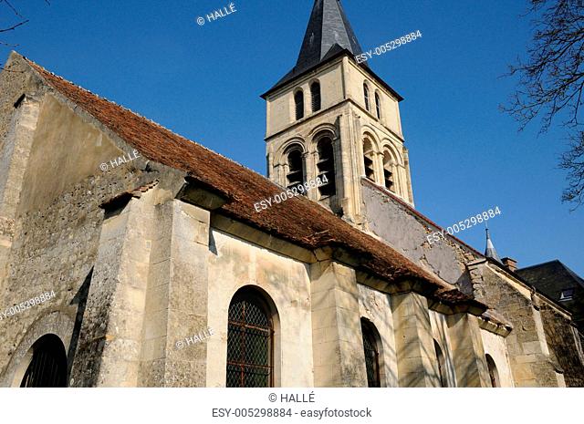 France, the gothic church of Themericourt