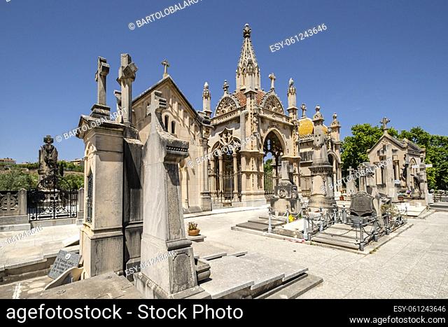 Maneu Chapel, architect Gaspar Bennazar, Palma Cemetery, inaugurated in 1821, Palma de Mallorca, Mallorca, Balearic Islands, Spain