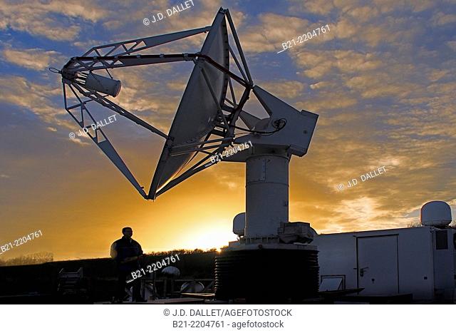 Antenna Stella 35, Station SNA (CNS ESA) at Aussaguel, Haute-Garonne, Midi-Pyrenees, France