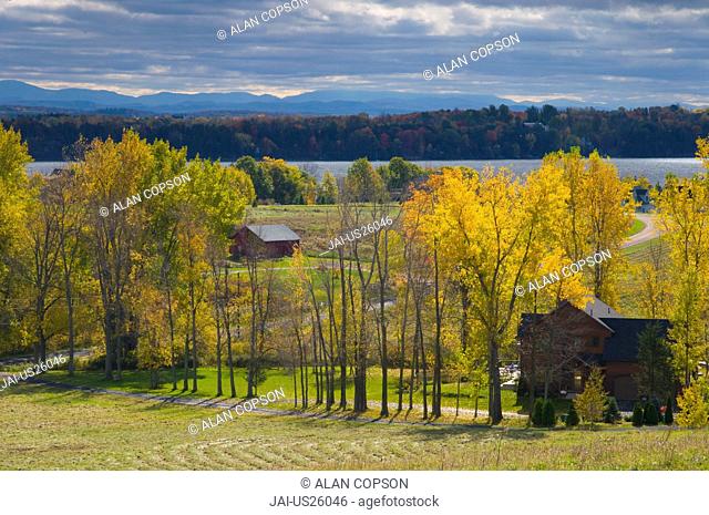 USA, Vermont, Grand Isle on Lake Champlain