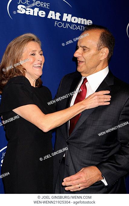 Joe Torre Safe At Home Foundation’s 12th Annual Celebrity Gala held at Pier Sixty, Chelsea Piers Featuring: Meredith Vieira, Joe Torre Where: New York City