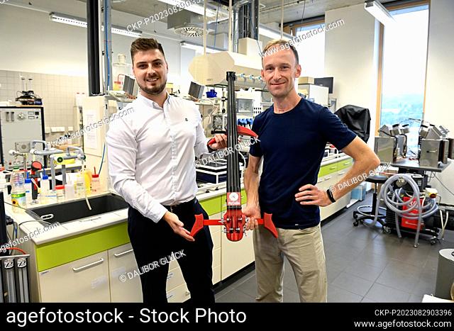 Scientists from the Faculty of Technology at Tomas Bata University in Zlin develop 3D printed cellos, Zlin, Czech Republic, August 29, 2023