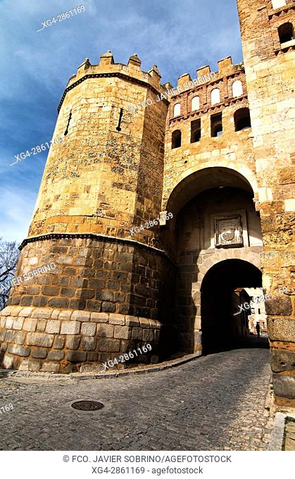Puerta de San Andrés, también llamada Puerta de la Judería - Segovia - Castilla-León - España - Europa