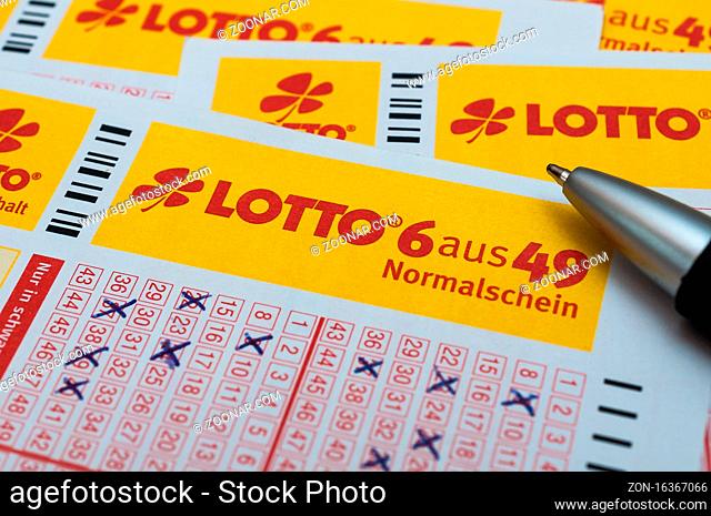 Lotto Spielschein abgeben