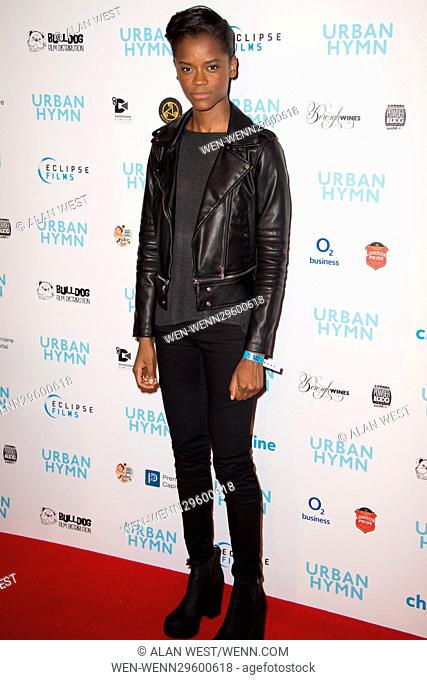 Celebs arrive on the red caroet for the premiere of Urban Hymn Featuring: Letitia Wright Where: London, United Kingdom When: 27 Sep 2016 Credit: Alan West/WENN