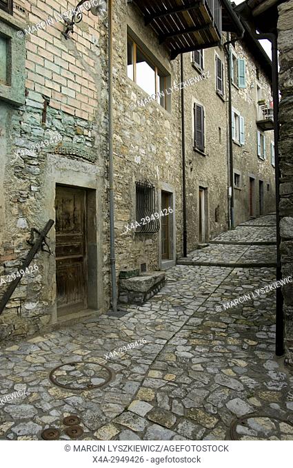 A Narrow Street of Old Lugano